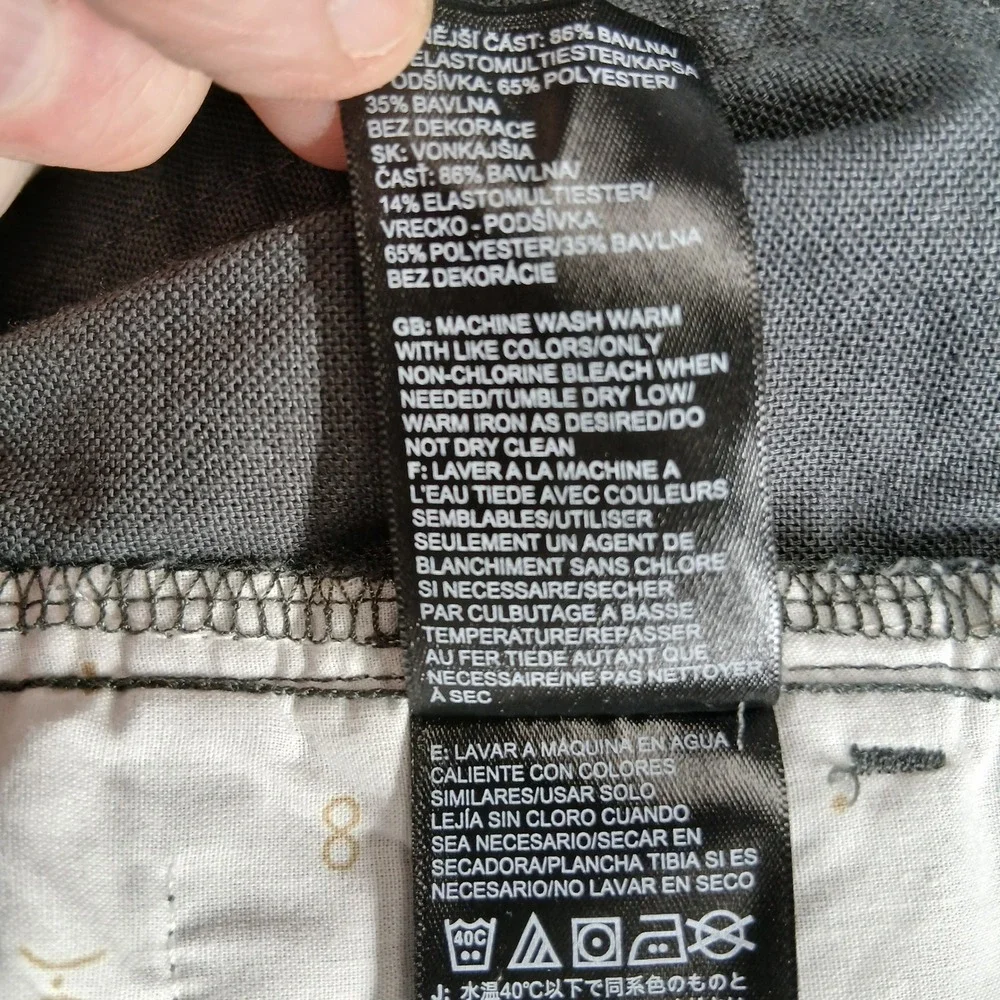 The North‎ Face Cargo Pants Hiking Trail Grey Size 38 Straight EUC